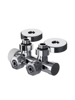 Узел нижнего подключения Royal Thermo Design PRO 15мм угловой М30х1,5 (хром)