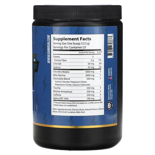 6AM Run, Болт, формула для экстремальных тренировок, цитрусовый взрыв, 312,5 г (11,02 унции)