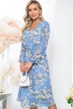 Платье "Волшебная история" (голубое) П5204 LT Collection