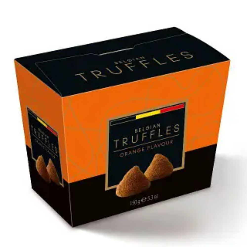 Конфеты бельгийские шоколадные Bianca с какао-обсыпкой со вкусом апельсина 150 гр