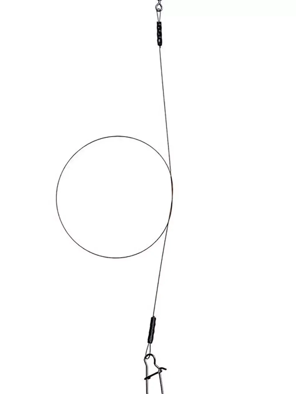 Поводок для рыбалки 19 нитей 16,0кг 0,36мм/25см (2уп по 3шт)