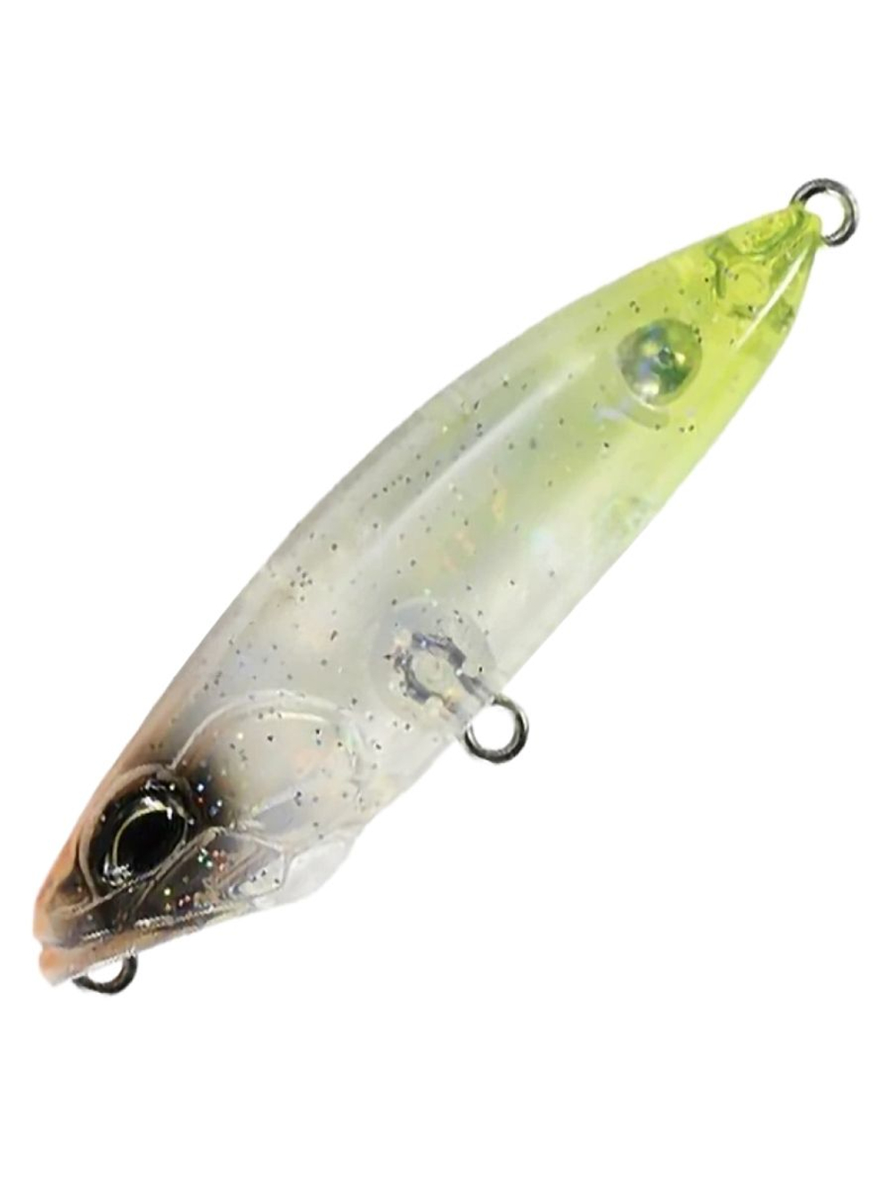 Воблер DUO Bay Ruf Reprush 62 F, CCC0740 Lemon Shrimp, 62 мм, 7,5 г, плавающий, волкер