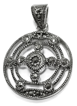 Ювелирная подвеска "Эстерелла" из серебра 925 пробы