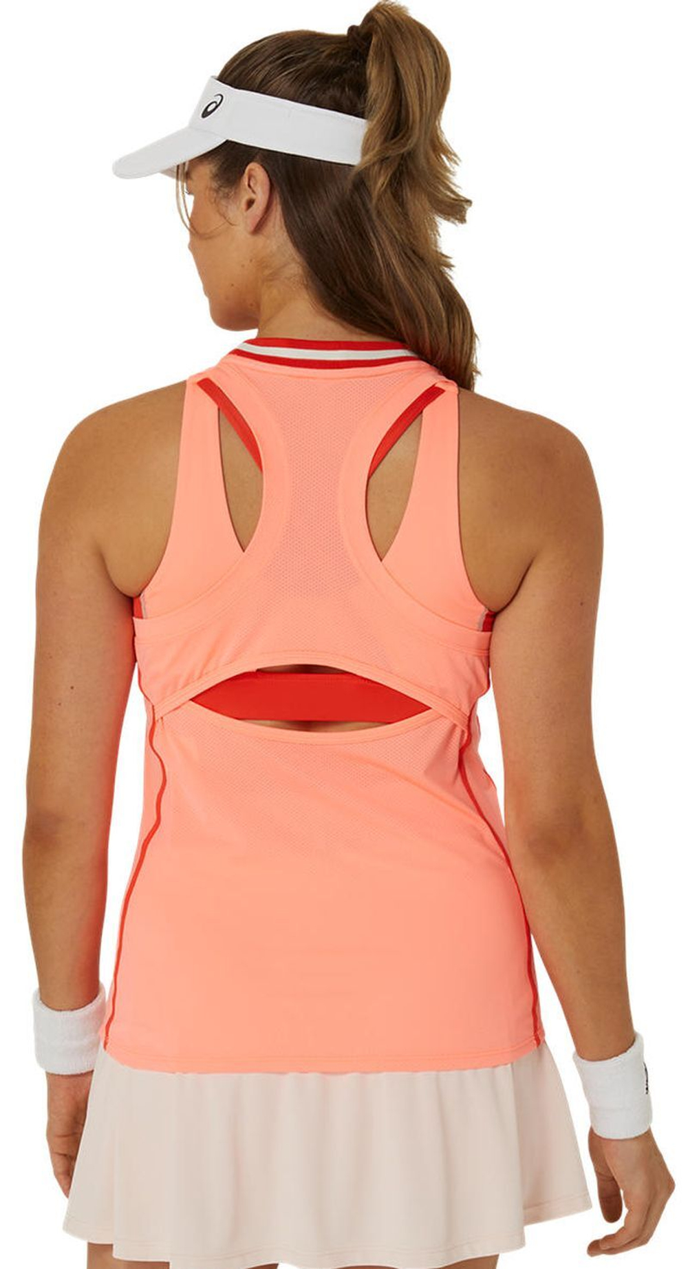 Женский топ теннисный Asics Match Actibreeze Tank - Оранжевый