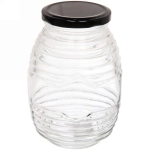 Банка для продуктов стеклянная 1000 мл с винтовой крышкой