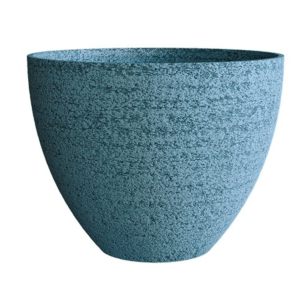 Кашпо Concretika Upon D65 H55 Erosia Blue