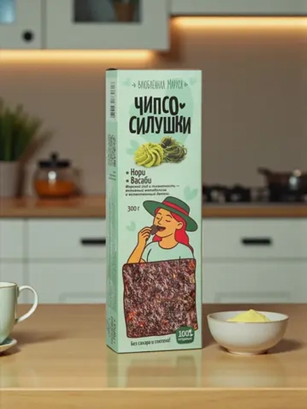 Чипсо-силушки нори-васаби, 300г