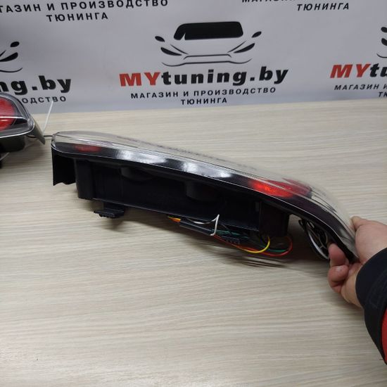 Задние фонари black для Fiat Seicento