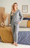 Пижама PM.4504 Dark Grey