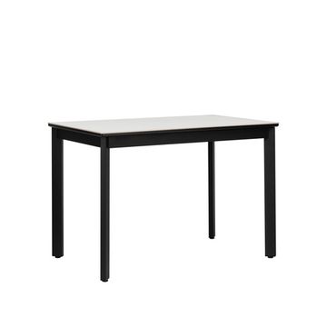 Стол раздвижной Leset Айлин 2Р Опора черная/керамика белый мрамор