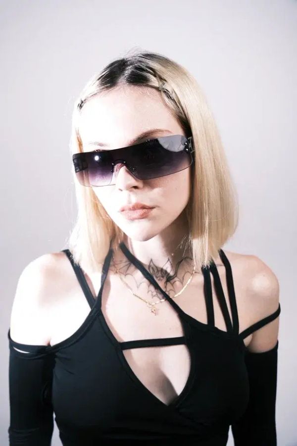 Очки солнцезащитные Funtome Dark Silk черные - фото 2