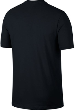 Мужская теннисная футболка Nike Solid Dri-Fit Crew - черный