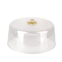 Крышка с ручкой d=30см (пластик,нерж.сталь) (упаковочный пакет)