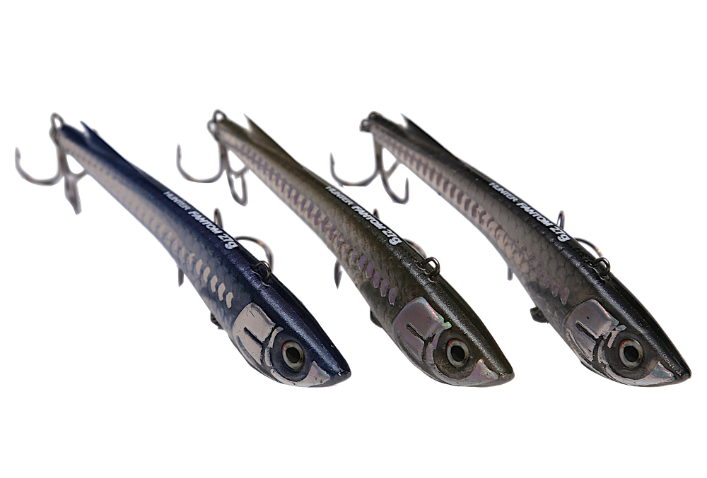 Воблер Hunter Fantom Тонущ. 7  Чёрный 70мм 11г крюч.№6