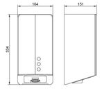 Сушилка сенсорная 800 W ABS FUGA EVO 01841.W белый