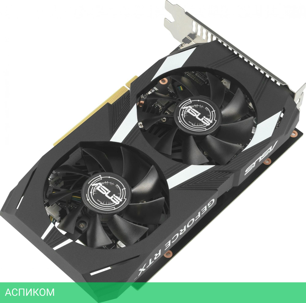 Видеокарта ASUS Dual GeForce RTX 3050 OC 6GB GDDR6 DUAL-RTX3050-O6G (90YV0K60-M0NA00)