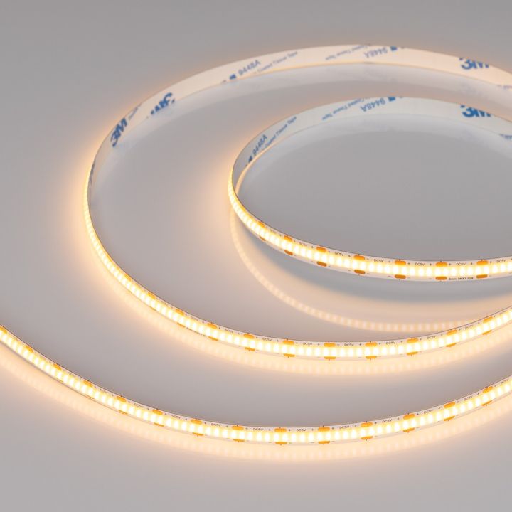 Светодиодная лента COB-X360-8mm 5V Warm2700 (5 W/m, IP20, 5m) Arlight 041706(1)