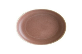 Блюдо овальное 370*240 мм. 2880 мл. с бортом Пинк, форма Потт Bonna