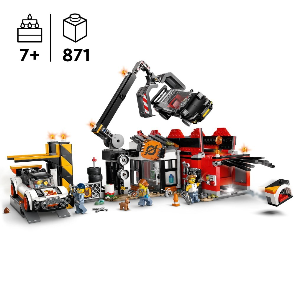 LEGO City/ Свалка с автомобилями/ 60472