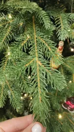 Елка с гирляндой встроенной «Elegance» Элеганс (Литая+пвх) 180 см / 1,8 м