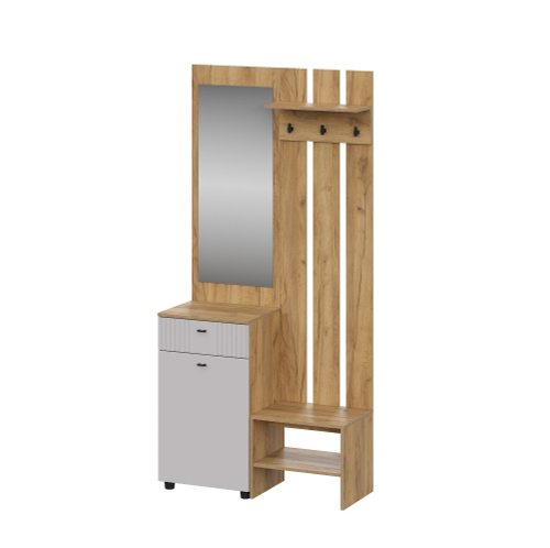 Мини-прихожая Тоскана, Дуб золотой, Нео