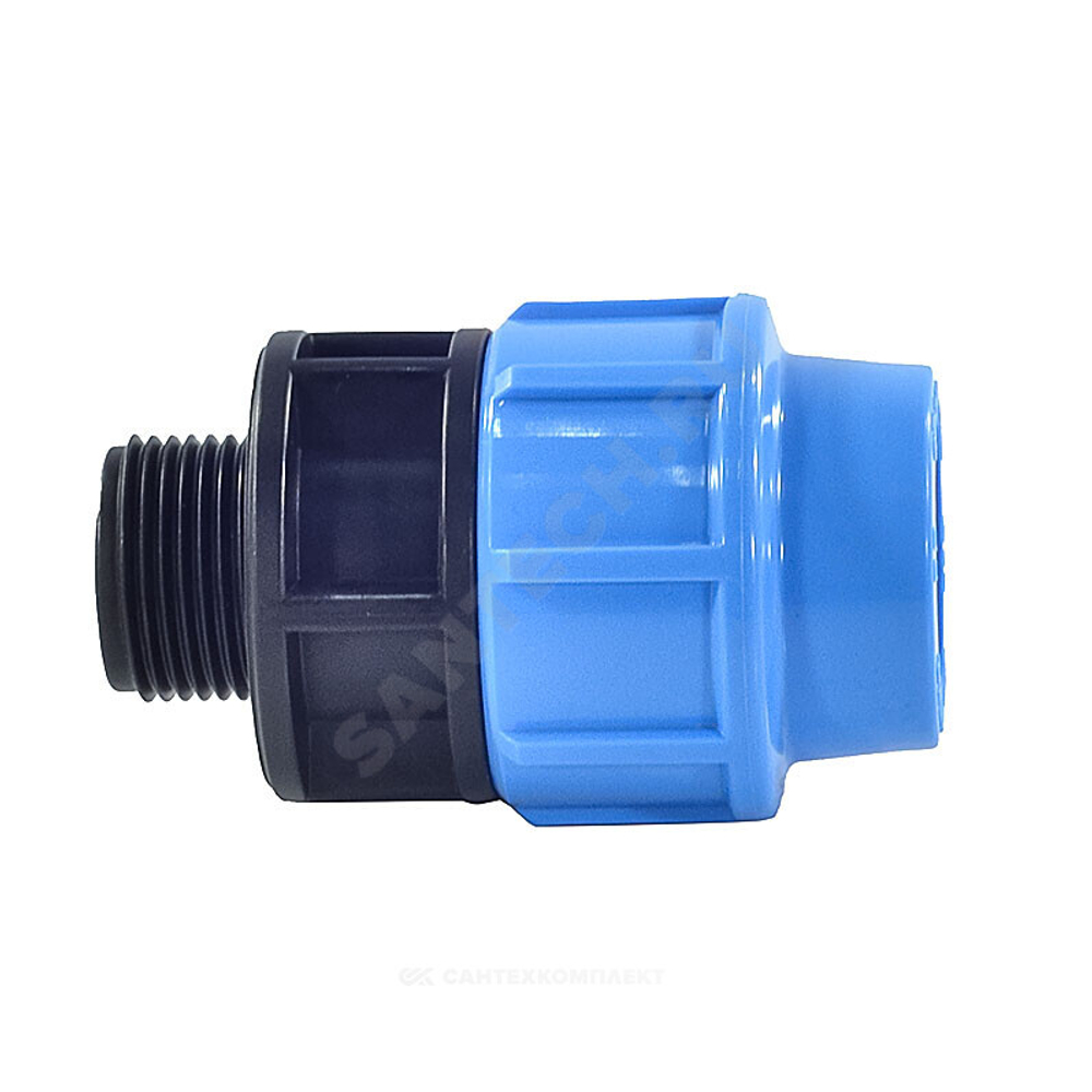 Муфта компрессионная ПЭ Дн 32х1 1/4" НР Ру12,5 Джилекс 9137