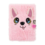 Блокнот детский Basir на замке, формат А5, серия "Собачка", мягкая обложка, 80 листов, размер 21*15 см