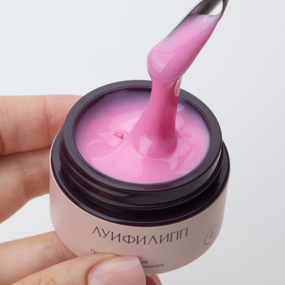 Луи Филипп Color Fast Gel 06 - Гель для наращивания фуксия, 15гр3