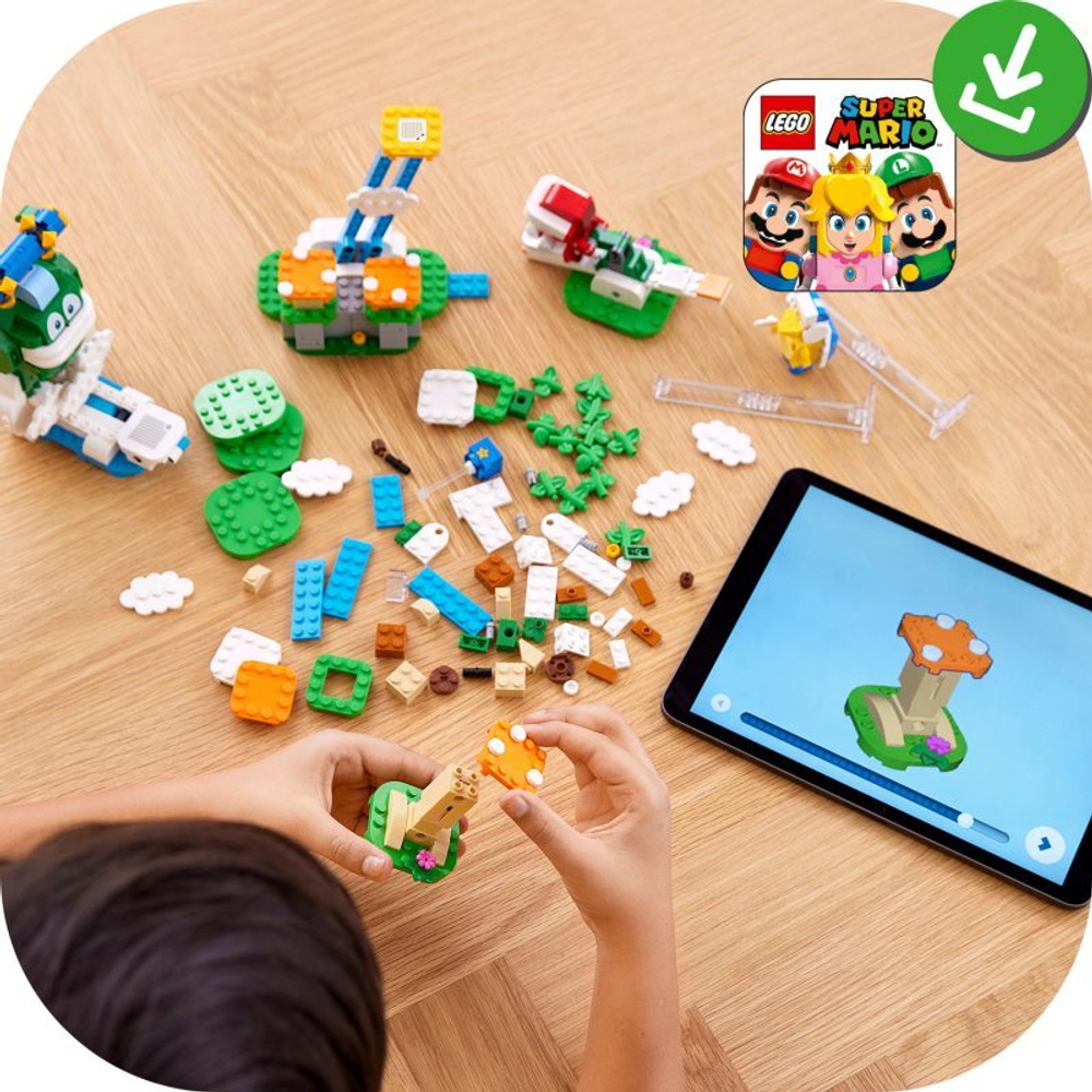 Конструктор LEGO SUPER MARIO Большой шип и облака 71409