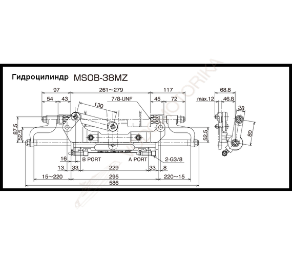 Гидравлическая система рулевого управления от 200 до 300 л.с. Marol