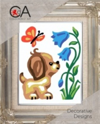 "Собачка"-3329К  вышивка