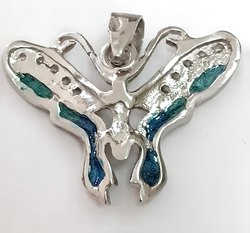 Ювелирная подвеска из серебра Бабочка