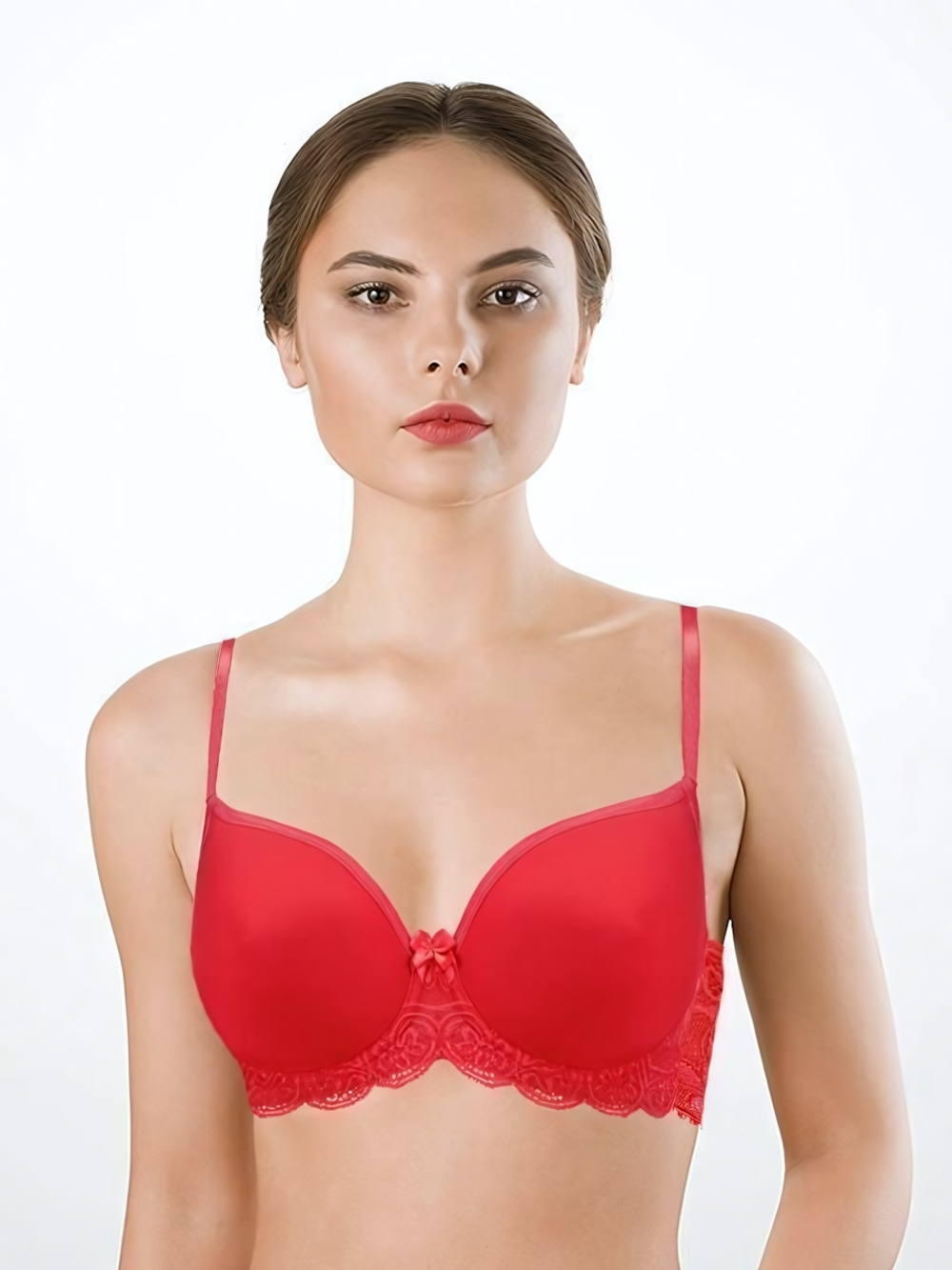 Бюстгальтер с формованными чашками на каркасах Snejanna (Размер: 75F) (Цвет: кофейный)