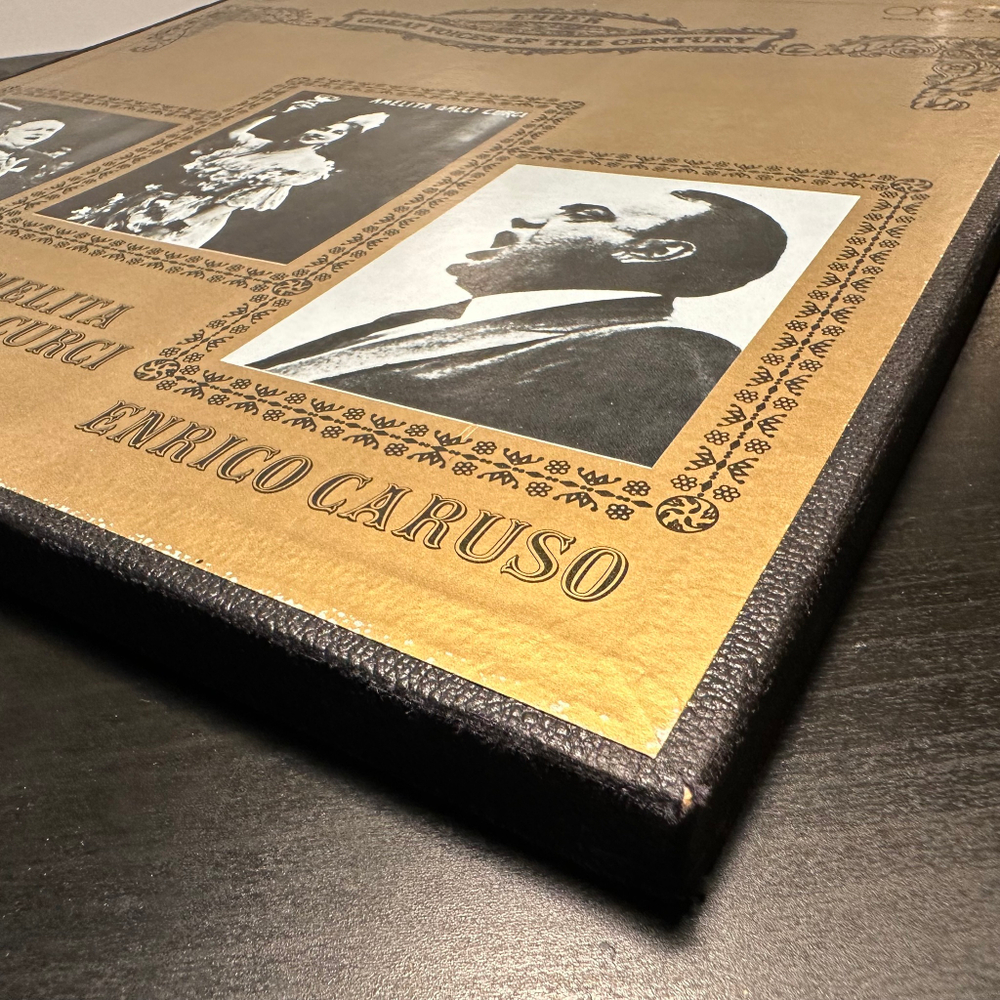 Великие голоса века - Карузо , Галли-Курчи, Джильи 3LP (Чехословакия 1976г.)