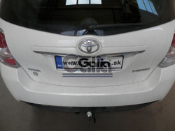Фаркоп оцинкованный Galia T063A для Toyota Verso 2009-2013, 2013-2018(паспорт и сертификат в комплекте)(без электрики)