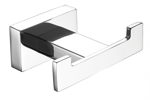 5002 Крючок двойной для полотенец (ХРОМ) ViEiR  (50/1шт)