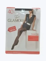 Колготки женские GLAMOUR TIAMO 40 р.4 Nero