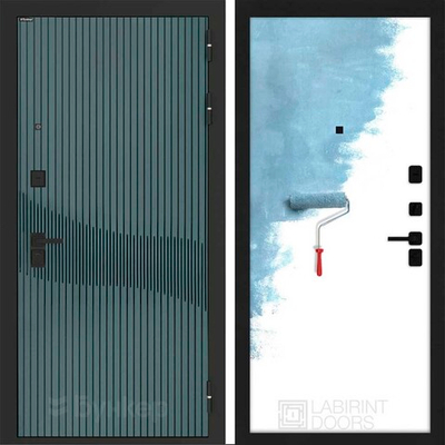 Входная дверь Бункер BN-13 - 28 Грунт под покраску