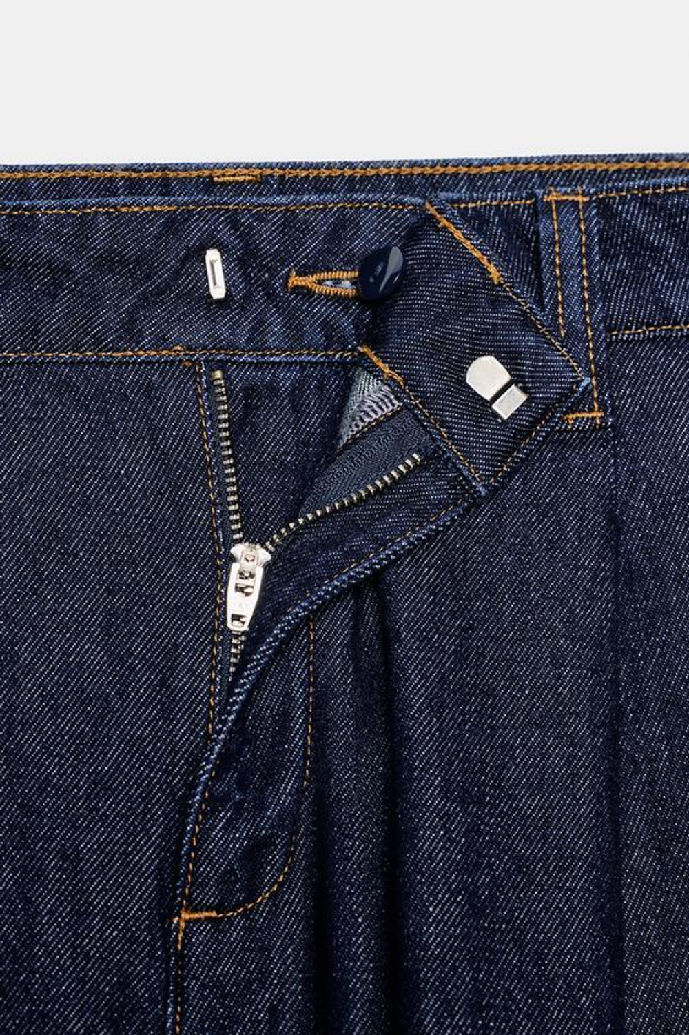 ZARA ДЖИНСЫ-БАГГИ, СИНИЙ