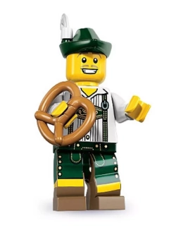 LEGO Minifigures 8833 series 8 серия Парень в ледерхозен