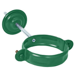 Хомут трубы Aquasystem D150/100 мм RAL 6005 зеленый