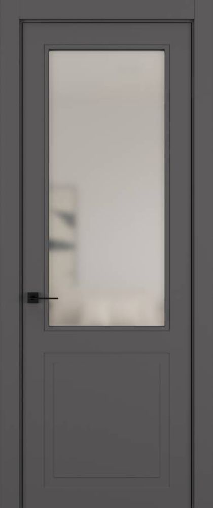 Дверь 02V GEOMETRY Матовый Антрацит