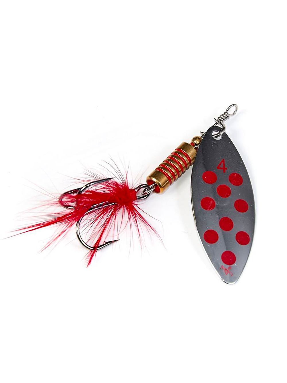 Блесна вращающаяся Lucky John SPIN X LONG 05 12,0г CR (5шт. в упк.)