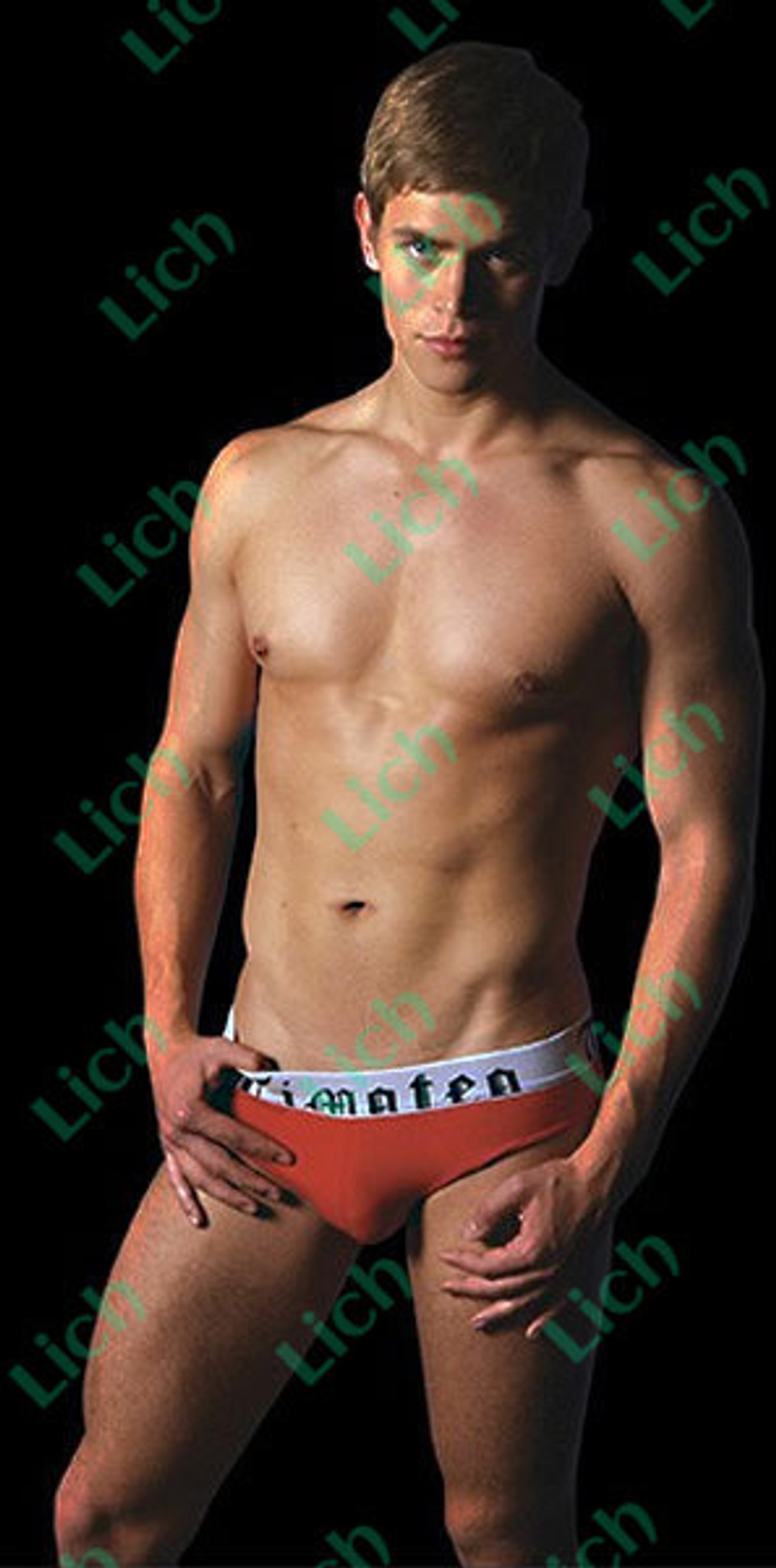 Реалистичный фаллоимитатор по слепку Дольфа Ламберта, 18 см