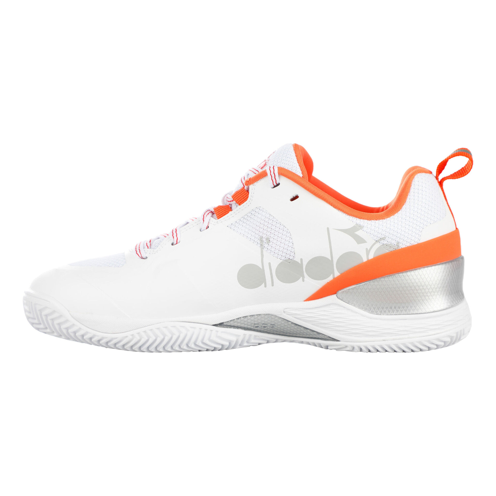 Женские теннисные кроссовки Diadora Blushield Torneo Clay Court Shoe Women - White, Orange