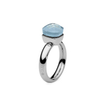 Кольцо Qudo Firenze light hellblau 17.2 мм 611221.1/17.2 BL/S