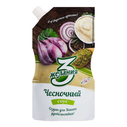 Соус чесночный 3 желания 250 гр