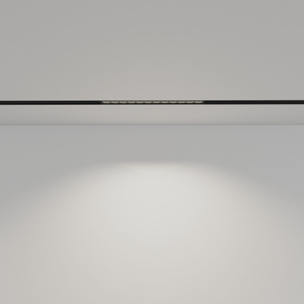 Магнитный трековый светильник ЭРА TRM20-3-22-12W3K BK светодиодный 12Вт 3000К черный для системы NOVA