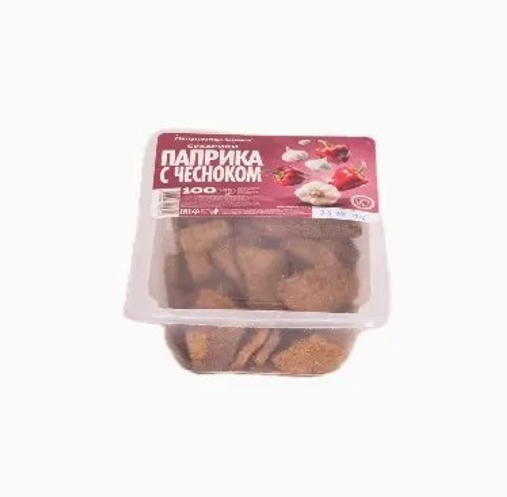 Сухарики Чеснок и Паприка 100гр*30шт