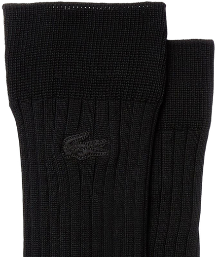 Теннисные носки Lacoste Men's Ribbed Cotton Blend Socks 1P